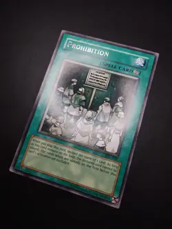 YUGIOH 2002 | PROHIBITION | PSV-039 | NA PRINT | RARE | NEAR MINT - Image 3