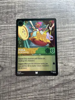 Perla Nimble Seamstress 32/204 Cold Foil Archazia's Island Disney Lorcana - Image 1