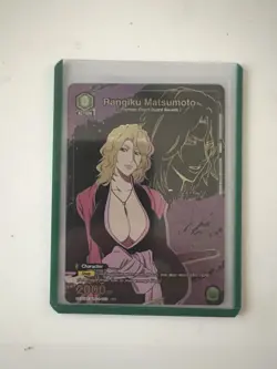 Union Arena Bleach TCG Rangiku Matsumoto UE01BT/BLC-1-089 C* Parallel Holo Card - Image 1