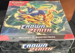 Sword & Shield Crown Zenith Pokemon TCG Booster Bundle - (Factory Sealed) 820650858963 - Image 2