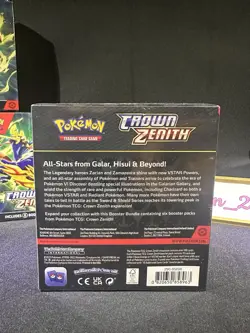 Pokemon TCG - Crown Zenith Booster Bundle - Sealed - Image 2