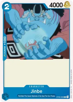One Piece Jinbe (ST03-006/60) Starter Deck 03 The Seven Warlords of The Sea NM - Image 1
