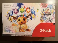 Pokemon Prismatic Evolutions Elite Trainer Box + Booster Bundle Costco Exclusive - Image 1