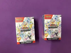 x2 SEALED Pokemon TCG Scarlet & Violet Prismatic Evolutions Booster Bundle - Image 1