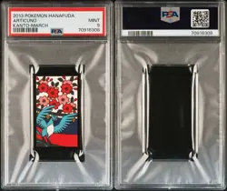 2013 Pokemon Hanafuda Kanto ARTICUNO ( March ) PSA 9 Graded Card Mint Condition - Image 3