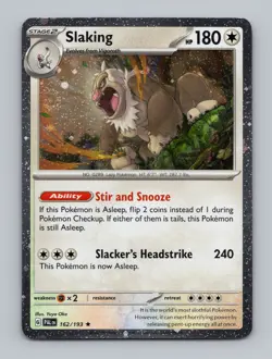 Slaking (Cosmos Holo) Rare Miscellaneous Cards & Products 162/193 NM - Image 1