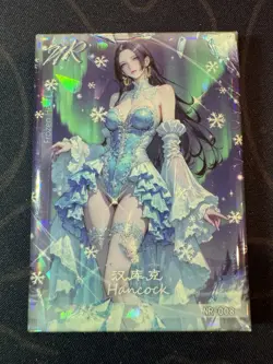 Goddess Hancock Snow World Preimium Thick Card Waifu Doujin One Piece Full Art - Image 1