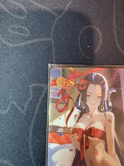 Goddess Hancock Maiden Preimium Thick Card Waifu Doujin One Piece Full Art Xmas - Image 2