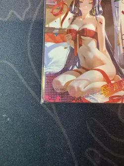 Goddess Hancock Maiden Preimium Thick Card Waifu Doujin One Piece Full Art Xmas - Image 5