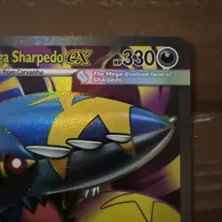 Pokemon Mega Sharpedo EX 113/094 Phantasmal Flames Ultra Rare TCG Card - Image 2