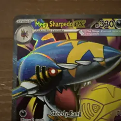 Pokemon Mega Sharpedo EX 113/094 Phantasmal Flames Ultra Rare TCG Card - Image 5