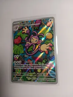 Ambipom 107/094 Me02: Phantasmal Flames Sir Pokemon Card - Image 1