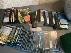 Forest Oak Ultra Pro Satin Tower Deck Boxw/100+ Magic the gathering cards - Image 2