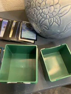 Forest Oak Ultra Pro Satin Tower Deck Boxw/100+ Magic the gathering cards - Image 5