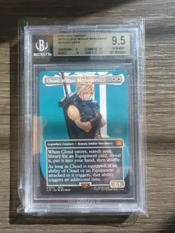 Cloud, Midgar Mercenary (Borderless) Final Fantasy Regular - Image 1