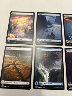 March of the Machine Full Art Land set (1 each of 10) MTG Magic MOM Regular non - Image 2