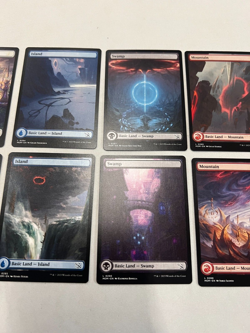 March of the Machine Full Art Land set (1 each of 10) MTG Magic MOM Regular non - Image 3