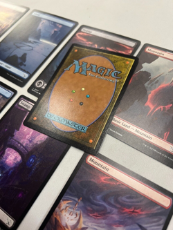 March of the Machine Full Art Land set (1 each of 10) MTG Magic MOM Regular non - Image 5