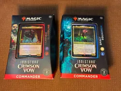 Innistrad Crimson Vow BOTH/TWO Commander Deck Set SEALED Magic the Gathering MTG - Image 1