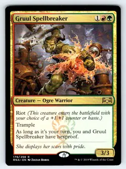 Gruul Spellbreaker R Ravnica Allegiance 179 NM - Image 1