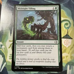 Midnight Tilling Lorwyn Eclipsed Regular Instant Common MTG NP - Image 1