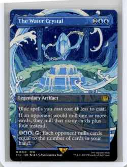 The Water Crystal (Borderless) #333 FINAL FANTASY Near Mint or Better W/Tracking - Image 1
