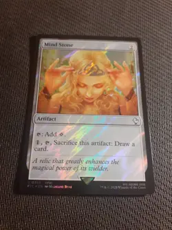 SURGE FOIL Mind Stone - Final Fantasy Commander - NM - MTG Magic: The Gathering - Image 1