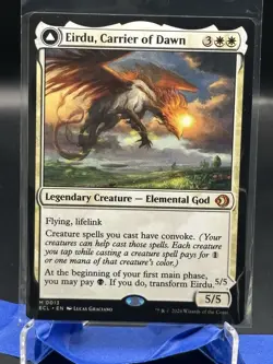 MTG Eirdu, Carrier of Dawn Lorwyn Eclipsed (ECL) M 13 NM Magic - Image 1