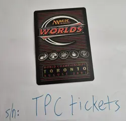 Tsabo's Web - Invasion - World Championship Deck 2001 - Magic MTG - NM - TCG $9 - Image 2