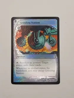 MTG - Grinding Station (Future Sight - Foil) - Mystery Booster 2 (MB2) NM/M Cond - Image 1
