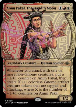 MTG Foil - Anim Pakal, Thousandth Moon (Showcase) - 300 / NM / English - Image 1