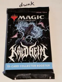 Magic the Gathering MTG Kaldheim Collector Edition Booster Pack Factory Sealed 630509922086 - Image 1