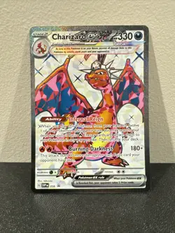Charizard ex SVP 056 Scarlet Violet Black Star Promo Full Art Pokemon TCG NM - Image 1