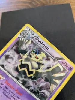 MEW SWIRL Pokemon card Dusknoir 63/149 Boundaries Crossed Holo Rare MP - Image 2