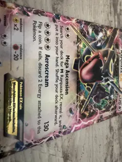 Pokemon TCG Rayquaza EX Shiny Black Star Promo Card XY69 READ - Image 1