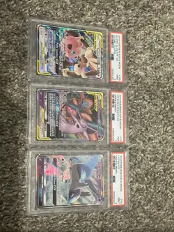 POKEMON SUN AND MOON PSA GRADED LOT(UNIFIED MINDS + Cosmic Eclipse) - Image 1