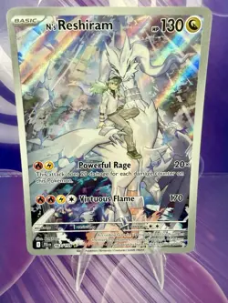 N's Reshiram 167/159 Illustration Rare Holo | Pokemon TCG: JT | (Pack Fresh) NM+ - Image 1