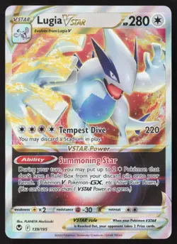 Lugia VSTAR 139/195 Pokemon Silver Tempest - Image 1