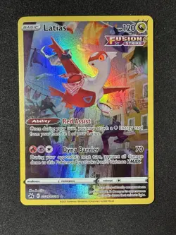◓Latias GG20/GG70 Crown Zenith 2023- Pokemon Holo Full Art Gallarian Gallery*NM◓ - Image 2