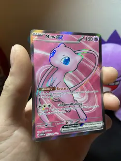 Pokemon TCG Mew ex Scarlet & Violet-151 193/165 Holo Ultra Rare - Image 1