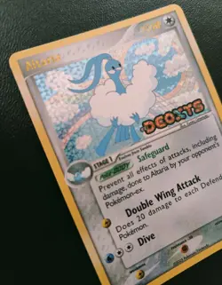 Pokemon Altaria-EX Deoxys-#1/107-Reverse Holo-Stamped-NM, 2005.. - Image 2