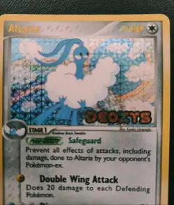 Pokemon Altaria-EX Deoxys-#1/107-Reverse Holo-Stamped-NM, 2005.. - Image 3