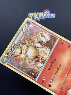 Pokemon TCG Arcanine Heartgold Soulsilver 1/123 Holo Rare LP. - Image 2
