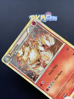 Pokemon TCG Arcanine Heartgold Soulsilver 1/123 Holo Rare LP. - Image 3