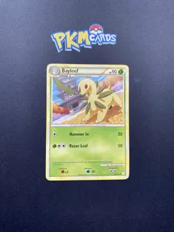 Pokemon TCG Bayleef HeartGold & SoulSilver 35/123 Regular MP. - Image 1