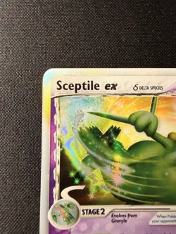 Pokemon TCG Sceptile ex 96/100 EX Delta Species Ultra Rare Holo LP - Image 2