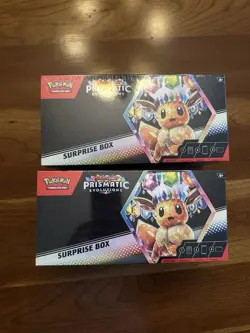 Pokemon TCG Prismatic Evolutions Surprise Boxes Sealed, Lot Of 2 - Image 1