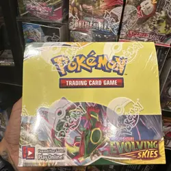 Pokemon Evolving Skies Booster Box Factory Sealed MINT CONDITION Case Fresh - Image 2