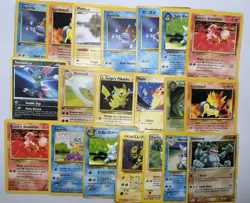 WOTC Vintage Pokemon Lot Gym Heroes Team Rocket Ex Jungle Base LP/MP/HP/DMG - Image 3