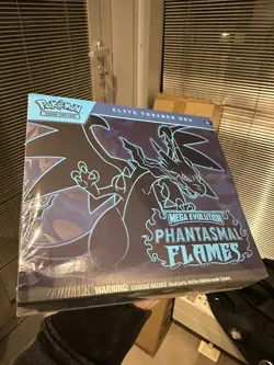 Pokemon TCG Phantasmal Flames ETB Elite Trainer Box - New Sealed - Damaged box - Image 1